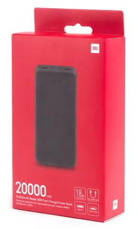 Внешний аккумулятор Xiaomi Redmi Черный VXN4304GL