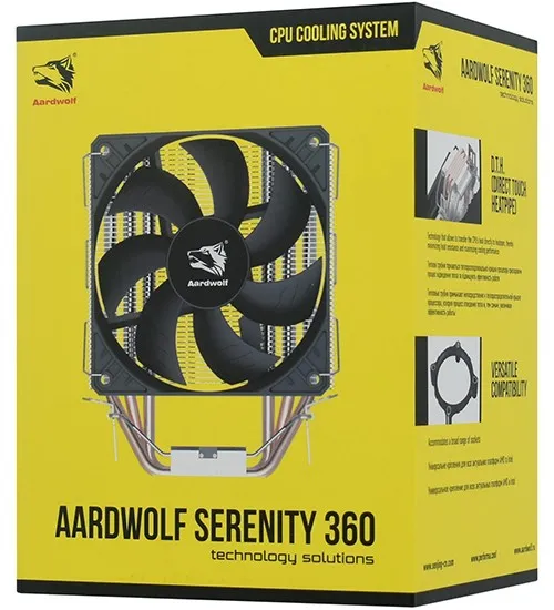 Кулер для процессора Aardwolf SERENITY 360