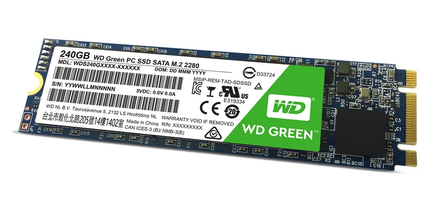 SSD накопитель 240GB WD WDS240G1G0B