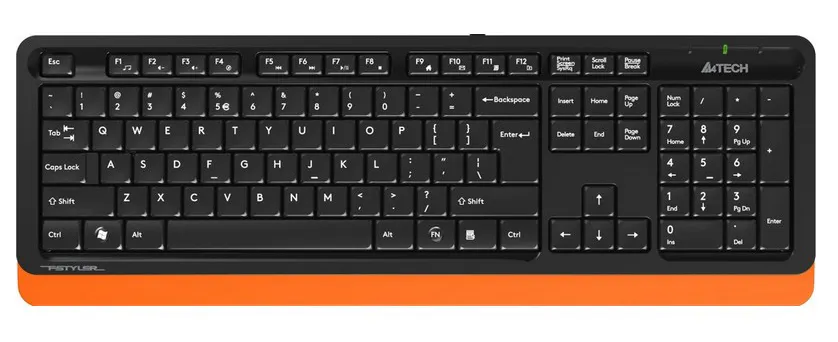Клавиатура A4tech Fstyler FK-10 ORANGE