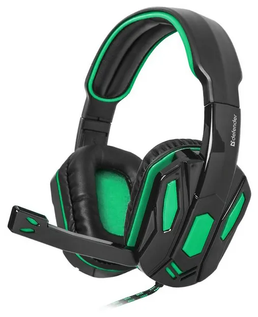 Гарнитура Defender Warhead G-275 зеленый + черный
