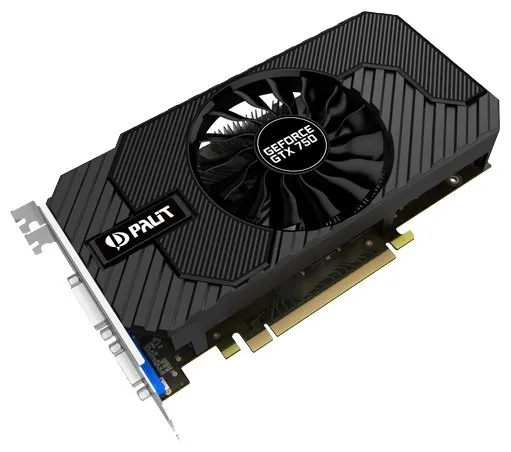 Видеокарта Palit  1 Gb PA-GTX750 StormX OC GeForce GTX 750