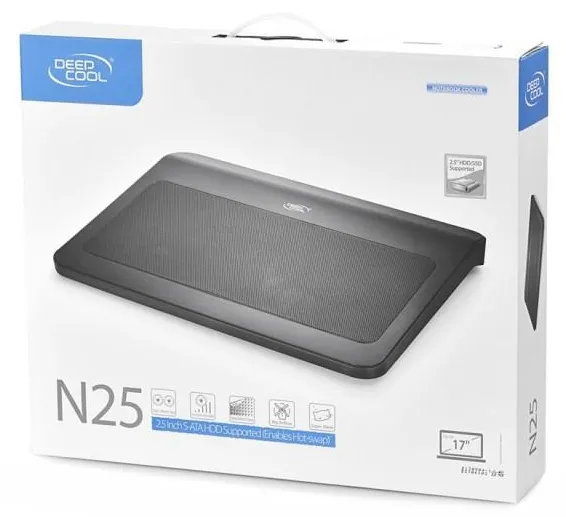 Охлаждающая подставка Deepcool N25 DP-N214HDD-ND25BK