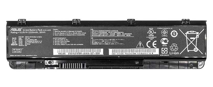 Аккумулятор PowerPlant для ноутбуков ASUS A32-N55 (A32-N55) NB00000215