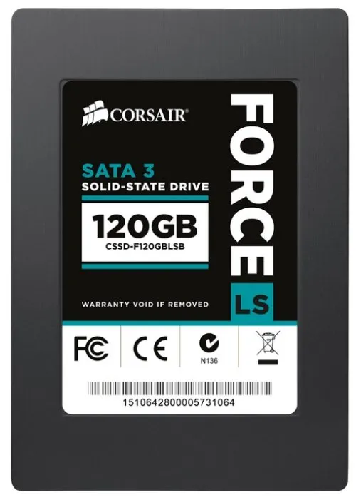 SSD накопитель 120Гб CORSAIR Force LS CSSD-F120GBLSB
