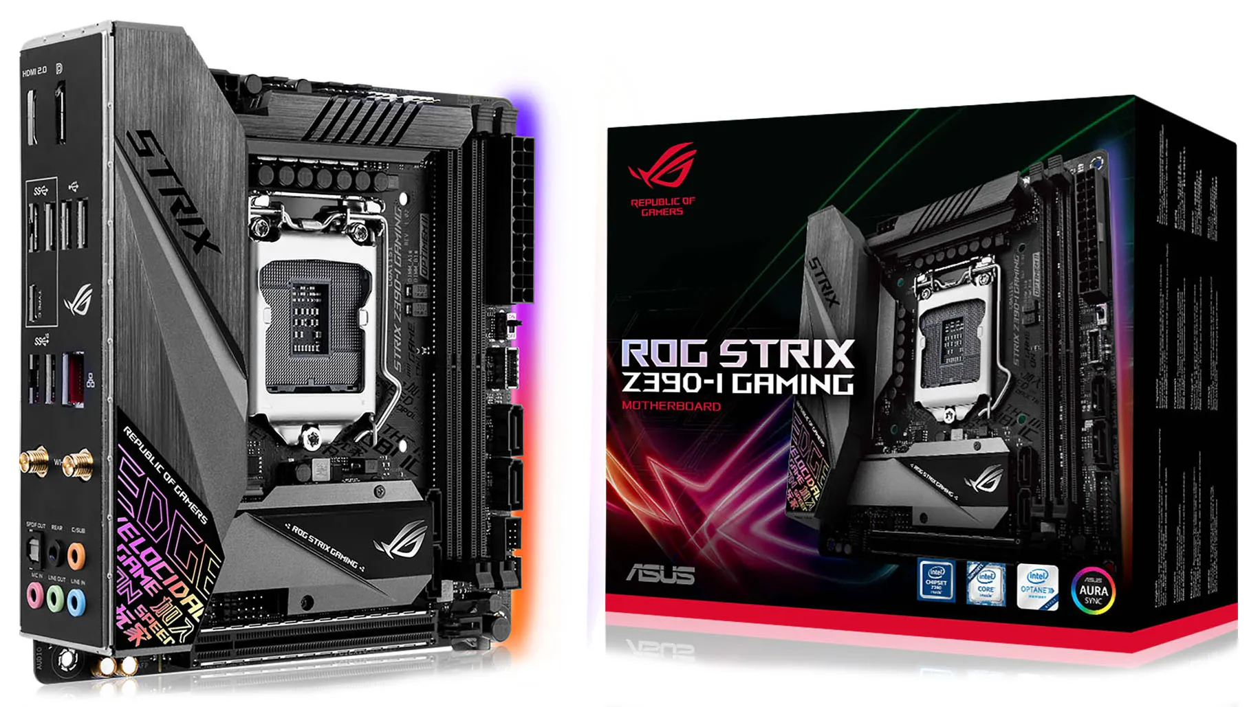 Материнская плата Asus ROG STRIX Z390-I GAMING