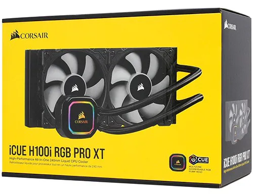 Водяное охлаждение Corsair H100i RGB Pro XT CW-9060043-WW