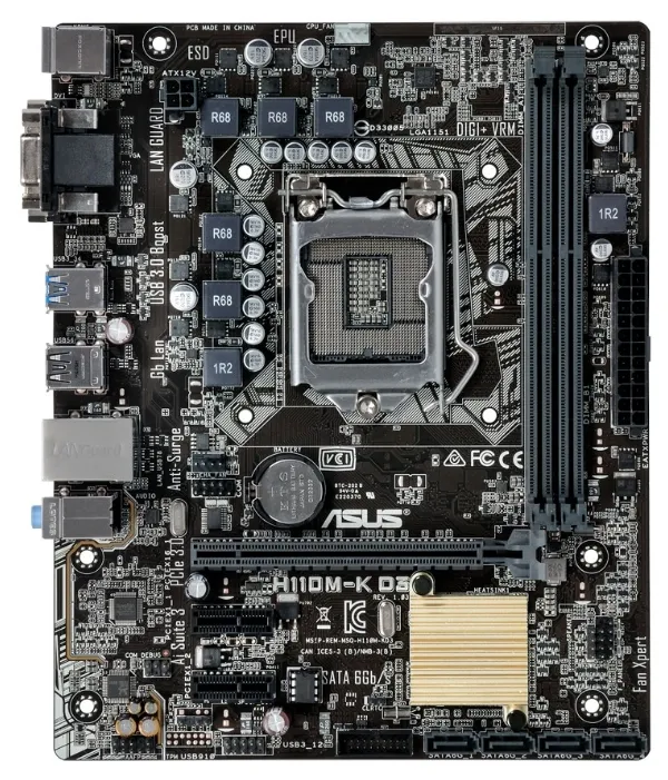 Материнская плата Asus H110M-K