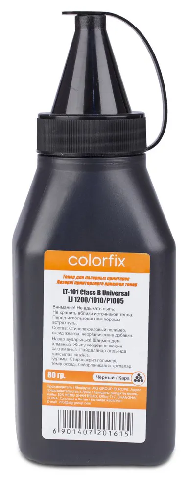 Тонер Colorfix LT-101B UNIVERSAL (80 гр.)