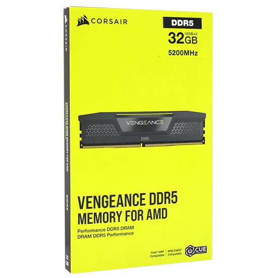 Оперативная память 32 GB kit Corsair Vengeance (AMD+Intel) CMK32GX5M2B5200Z40