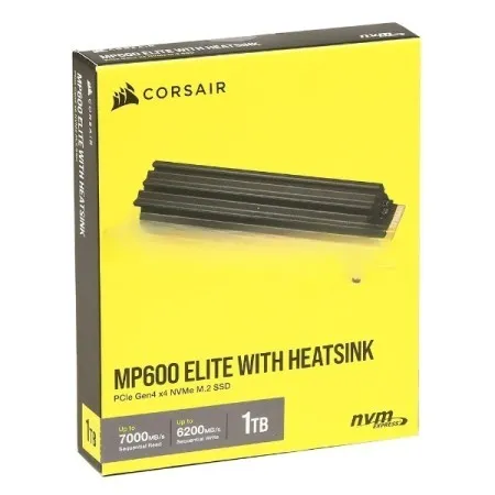 SSD накопитель CORSAIR MP600 ELITE 1TB CSSD-F1000GBMP600EHS
