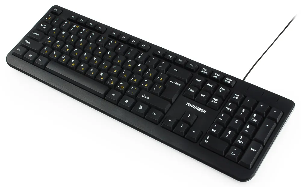 Клавиатура Гарнизон GK-115 black