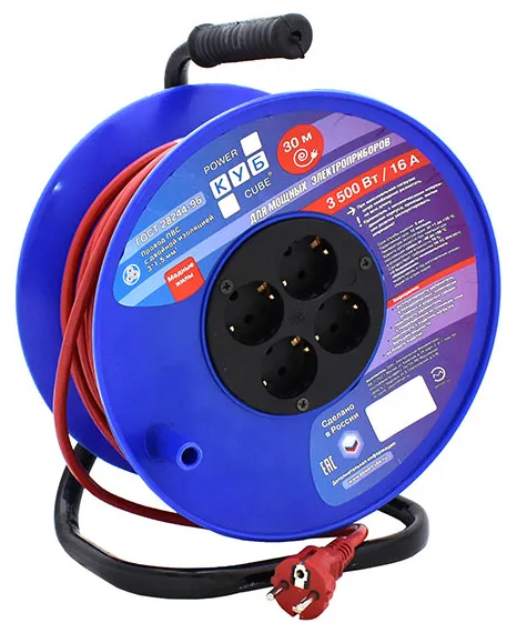 Удлинитель катушка Power Cube PC-BG4-K-30