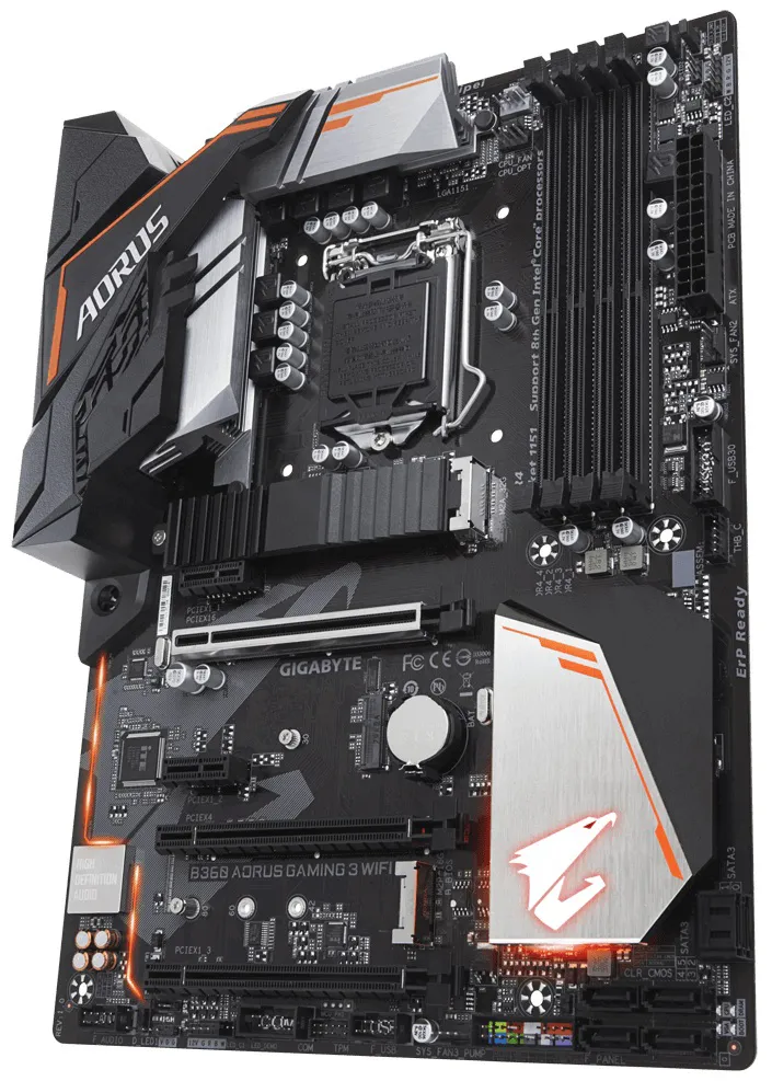 Материнская плата Gigabyte B360 AORUS GAMING 3 WiFi