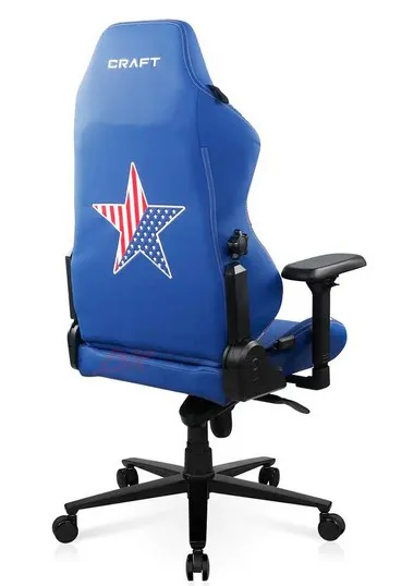 Игровое компьютерное кресло DX Racer CRA/002/BW/America Edition