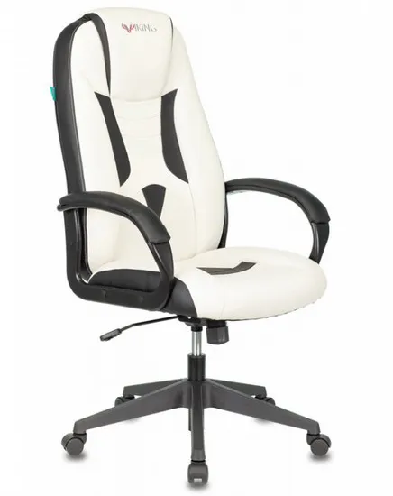 Игровое компьютерное кресло Бюрократ VIKING-8N белый/черный