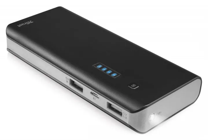Внешний аккумулятор Trust UR PRIMO 10000 mAh BLACK
