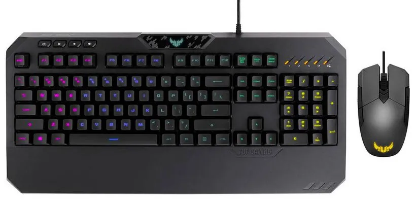 Клавиатура+мышь ASUS CB01 TUF GAMING COMBO Black