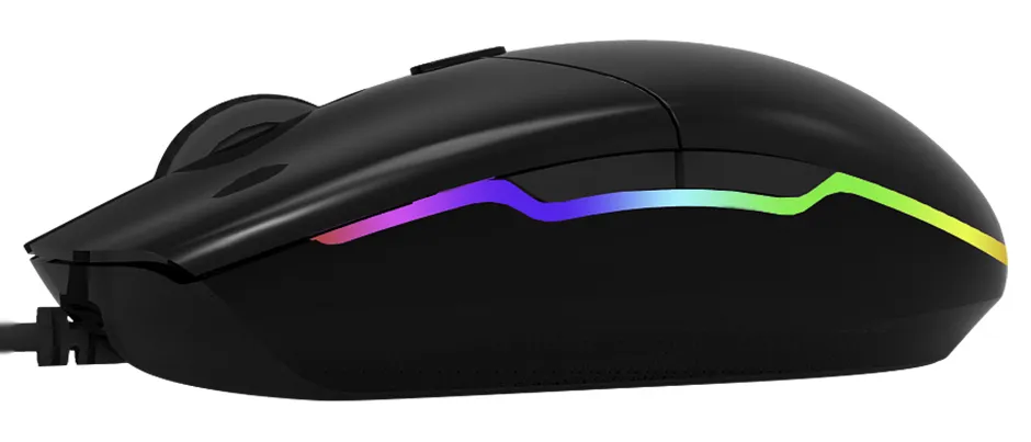 Компьютерная мышь проводная Delux GTM-630OUB