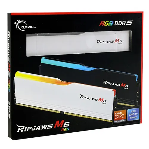 Оперативная память 32 GB kit G.Skill RipJaws M5 RGB F5-5200J4040A16GX2-RM5RW