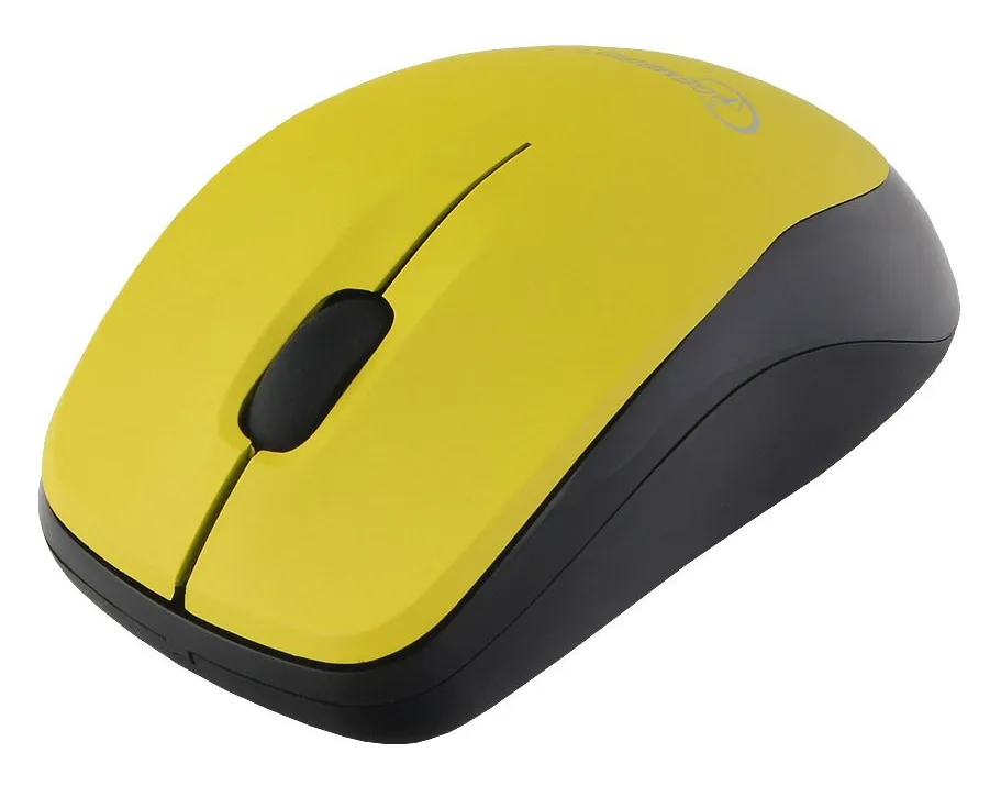 Компьютерная мышь Gembird MUSW-360-LM yellow