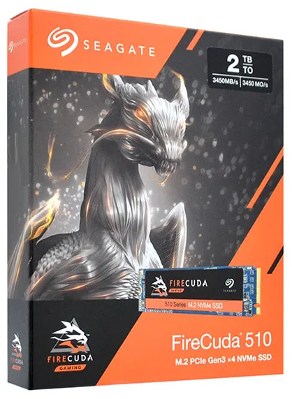 SSD накопитель 2 TB Seagate FireCuda 510 ZP2000GM30021 M.2 PCIe