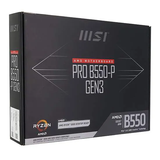 Материнская плата MSI PRO B550-P GEN3 D4