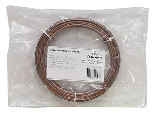 Кабель Audio Cablexpert CC-TC2x1.0-10M