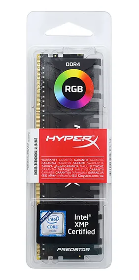 Оперативная память 8 Гб Kingston HyperX Predator RGB HX430C15PB3A/8