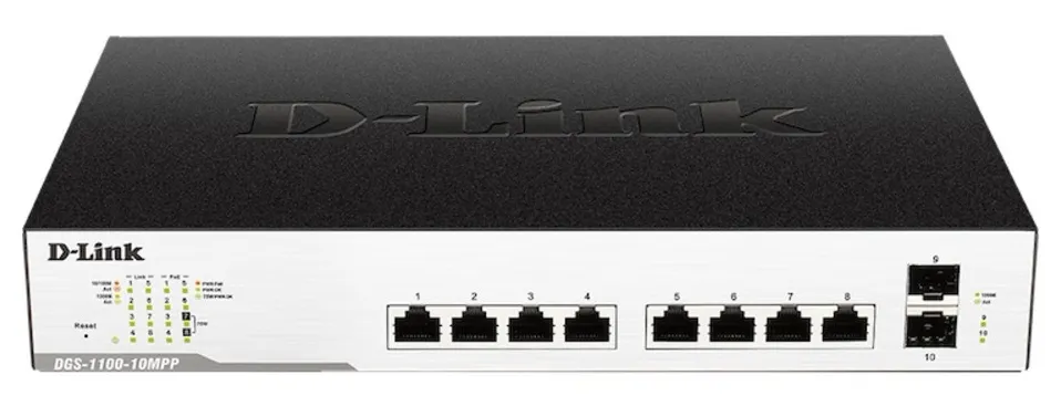 Коммутатор D-Link DGS-1100-10MPP/B1A