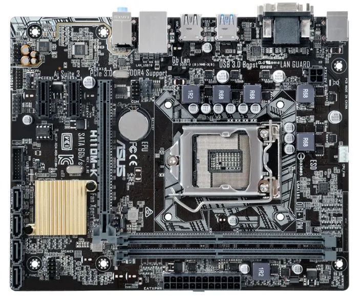 Материнская плата Asus H110M-K