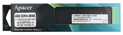 Оперативная память 4 GB Apacer EL.04G2V.KNH