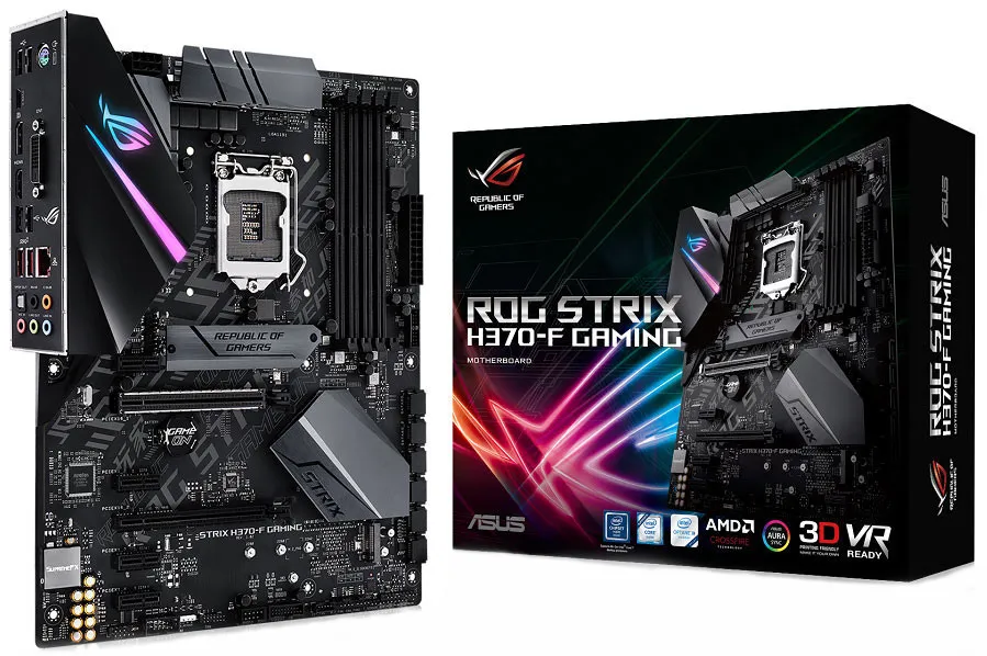 Системная плата Asus ROG STRIX H370-F GAMING