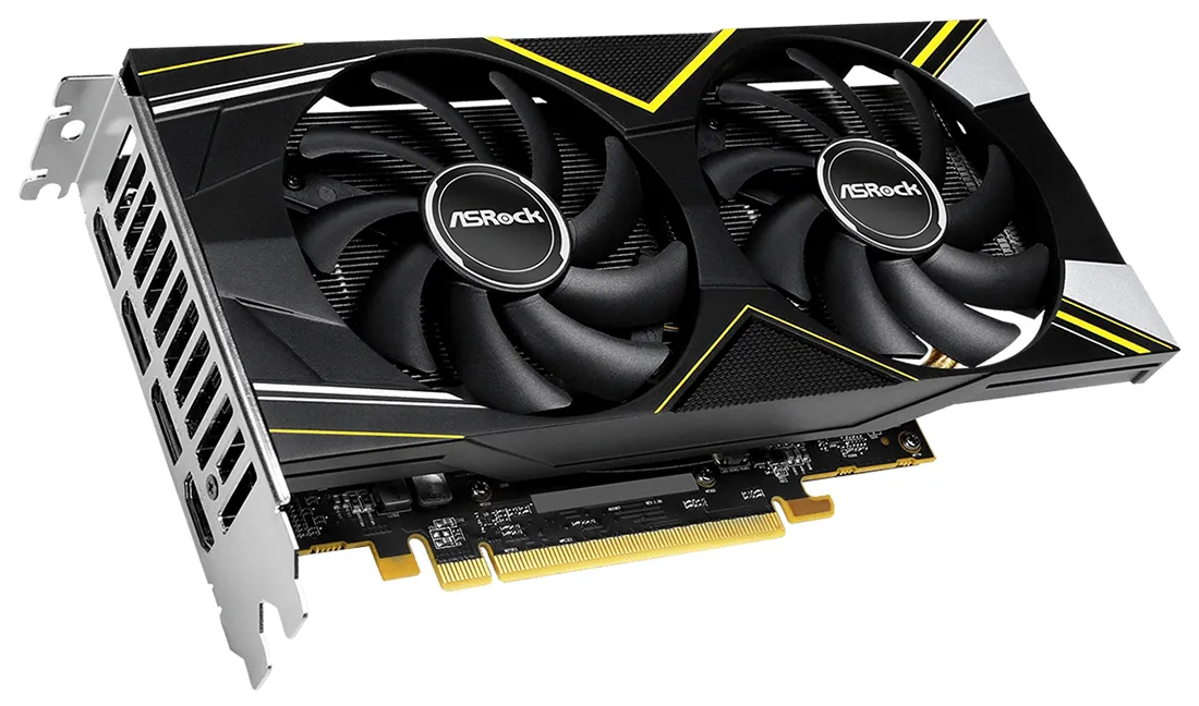 Видеокарта ASRock Radeon RX 5500 XT Challenger D 8G OC