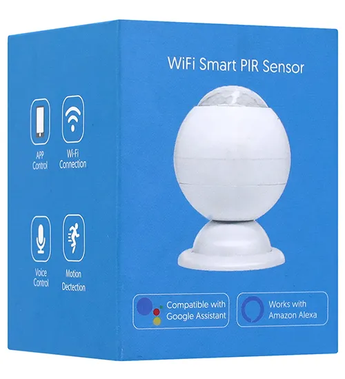 Motion sensor, Ritmix SDT-200-Tuya, Smart PIR sensor, 2xCR123A power