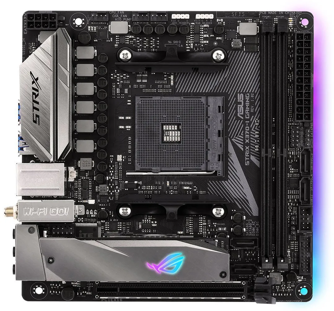 Материнская плата ASUS ROG STRIX B350-I GAMING