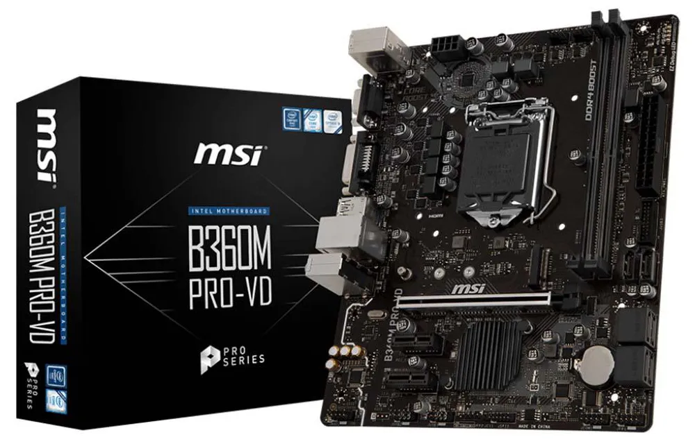 Материнская плата MSI B360M PRO-VD