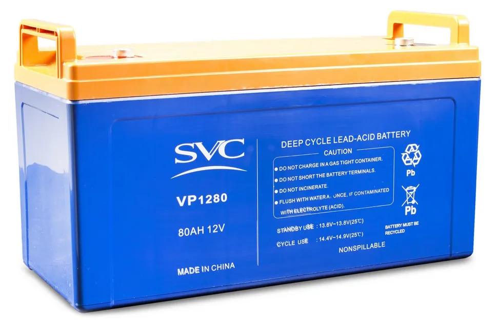 Батарея SVC VP1280 12В 80 Ач