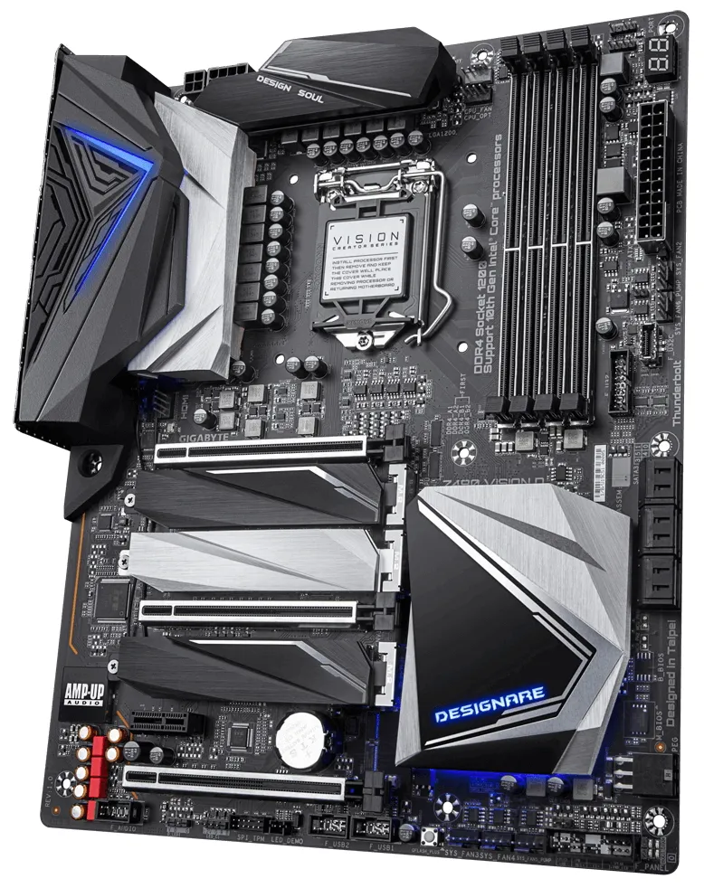 Материнская плата Gigabyte Z490 VISION D