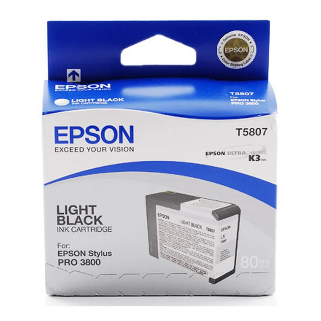 Картридж Epson C13T580700 STYLUS PRO 3800 серый
