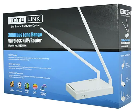 Маршрутизатор TotoLink N300RH