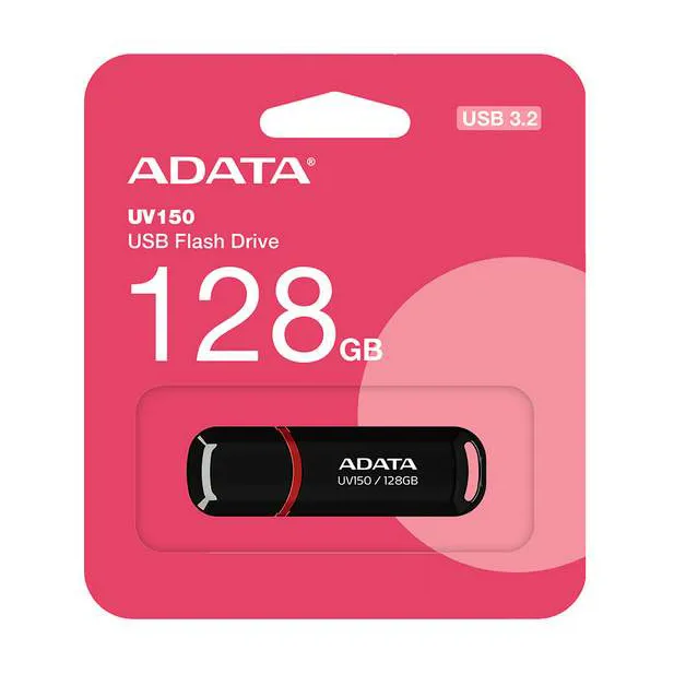 USB-накопитель 128GB ADATA AUV150-128G-RBK Черный