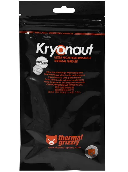 Термопаста Thermal Grizzly Kryonaut TG-K-030-R 11.1г шприц