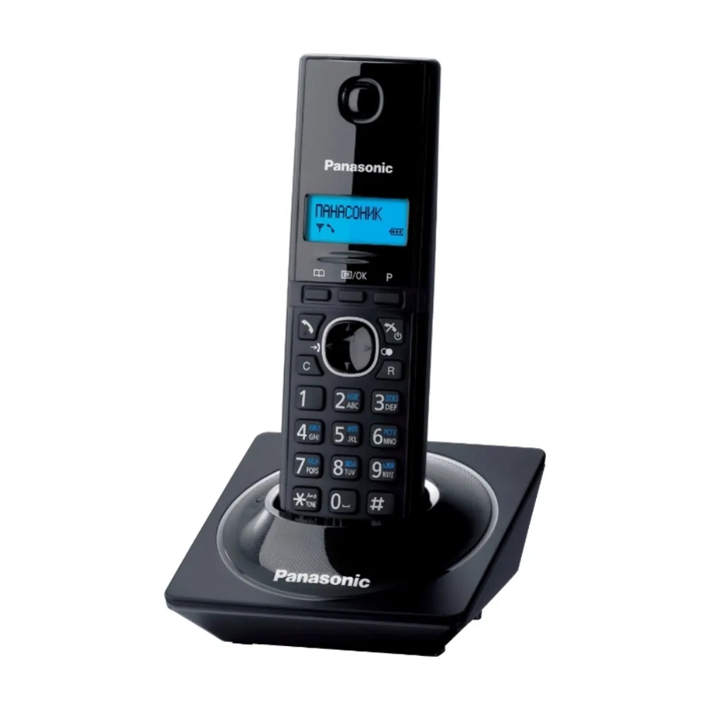 Беспроводной телефон PANASONIC KX-TG1711 Черный