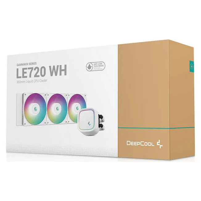 Водяное охлаждение Deepcool LE720 WH
