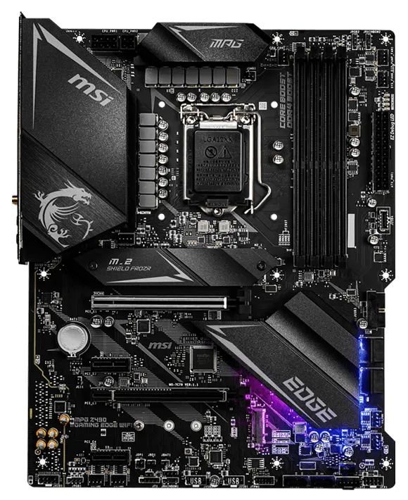 Материнская плата MSI MPG Z490 Gaming Edge WiFi
