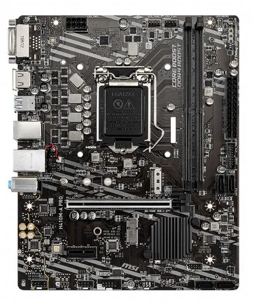Материнская плата MSI H410M-A PRO