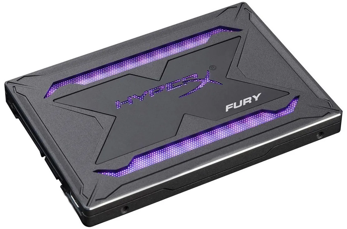 SSD накопитель 480 GB Kingston HyperX Fury RGB SHFR200B/480G