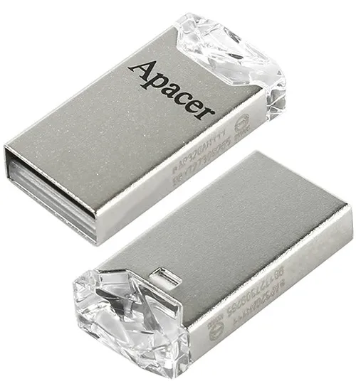 USB флешка 64GB Apacer AH111 AP64GAH111CR-1 crystal