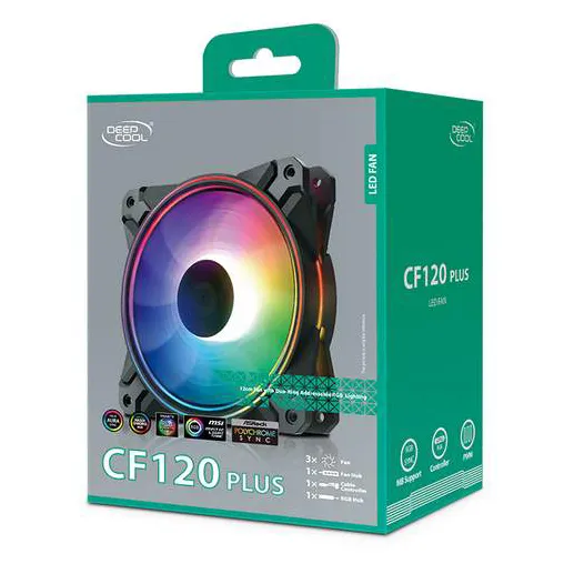 Комплект кулеров для кейса Deepcool CF120 PLUS